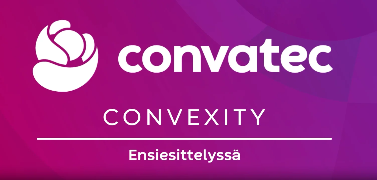 Kuvakaappaus Convexity-videosta, jossa näkyy otsikkokortti